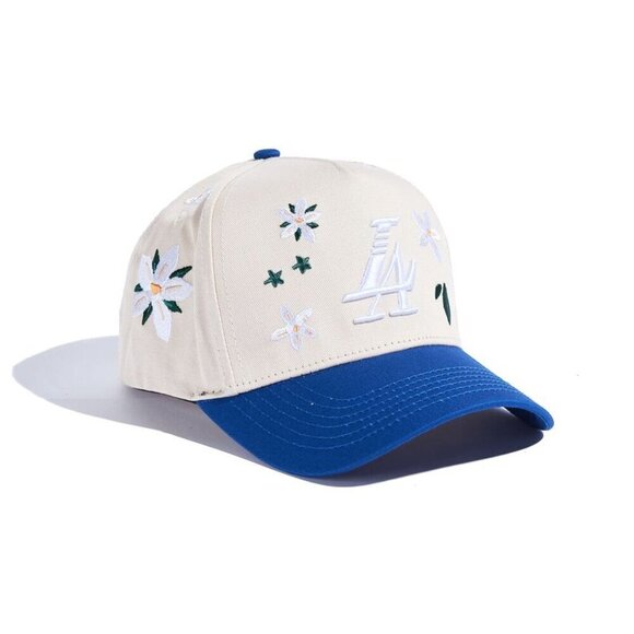 Unisex LA Floral Paradise Snap Back Fit Hat - Picture 3 of 9